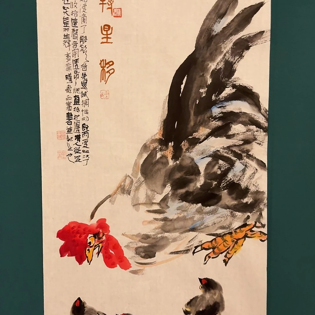 国画邹老师作品画作