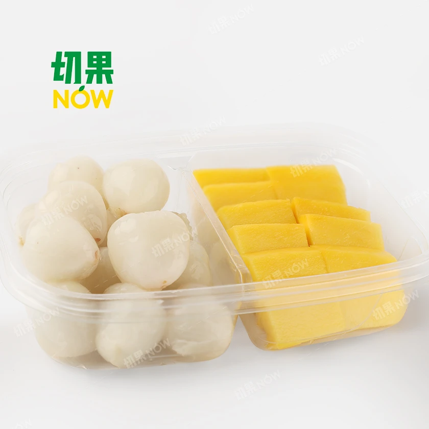 果切【双拼】剥肉荔枝+芒果.350g