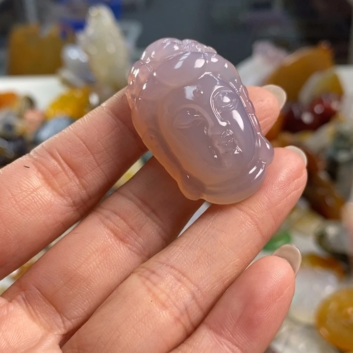 玛瑙/玉髓吊坠(不含链)未镶嵌