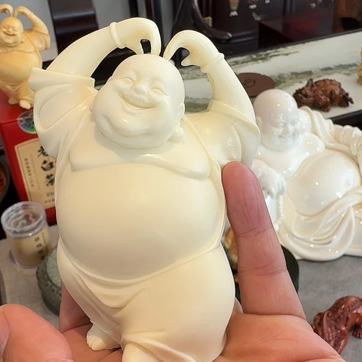 七天无理由退换货象牙果弥勒佛