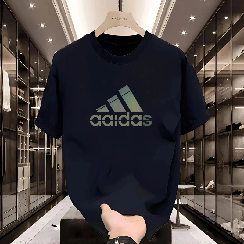 一折专区【奥莱正品】男纯棉短袖t恤夏天休闲运动潮流百搭宽松半袖