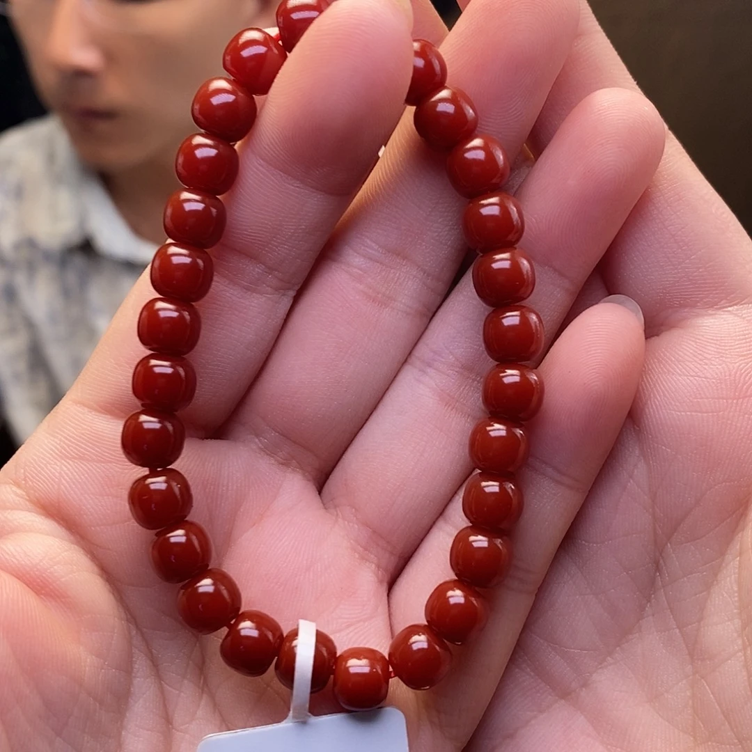 南红玛瑙未镶嵌颈饰