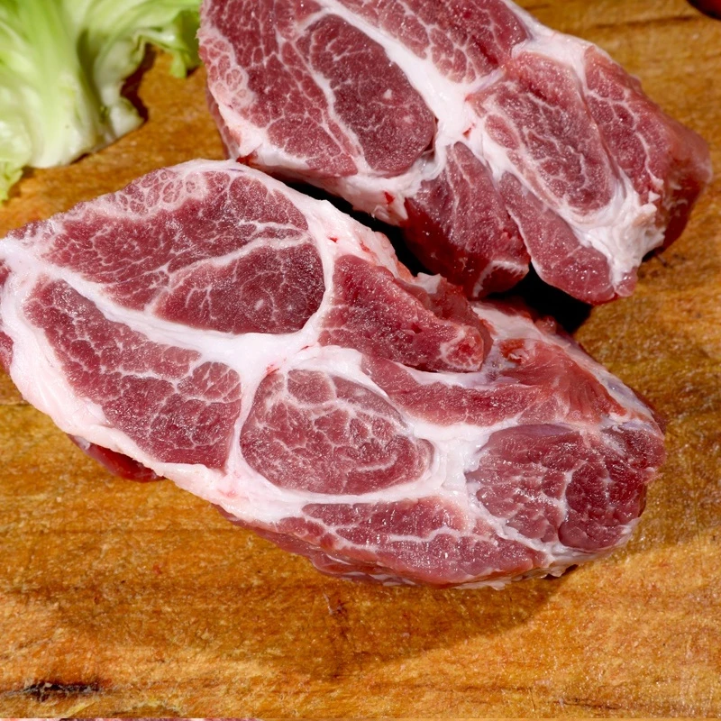 东北粮食猪精品猪梅花肉新鲜雪花肉鲜嫩