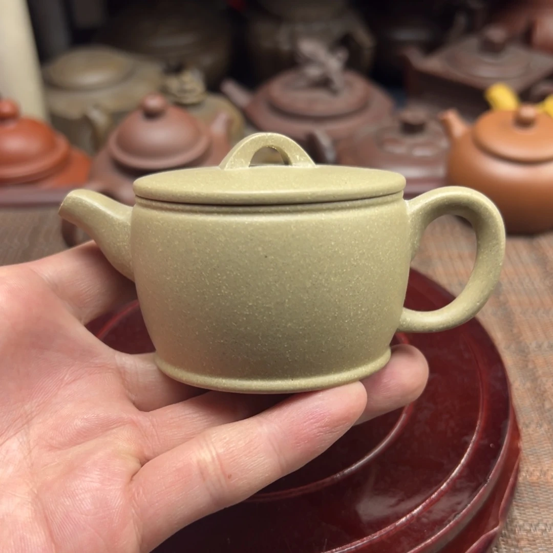 茶壶紫砂宜兴原矿紫砂壶110毫升容量