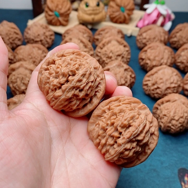 文玩核桃把件四座楼43