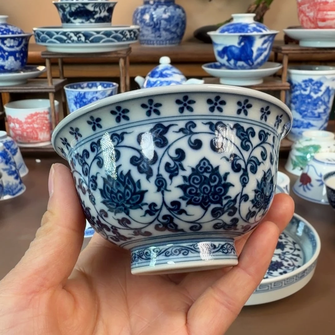 景德镇陶瓷手工手绘