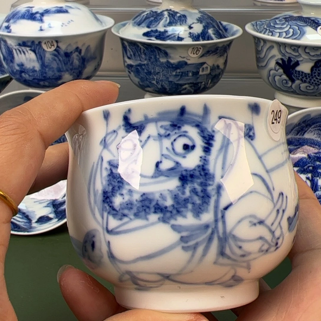 杯木木景德镇纯手绘茶具249
