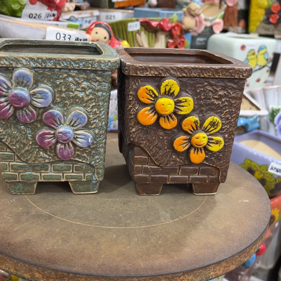 粗陶多肉花盆花盆