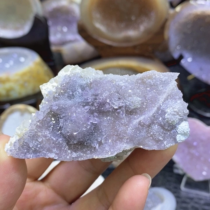 未镶嵌珠宝半成品紫晶