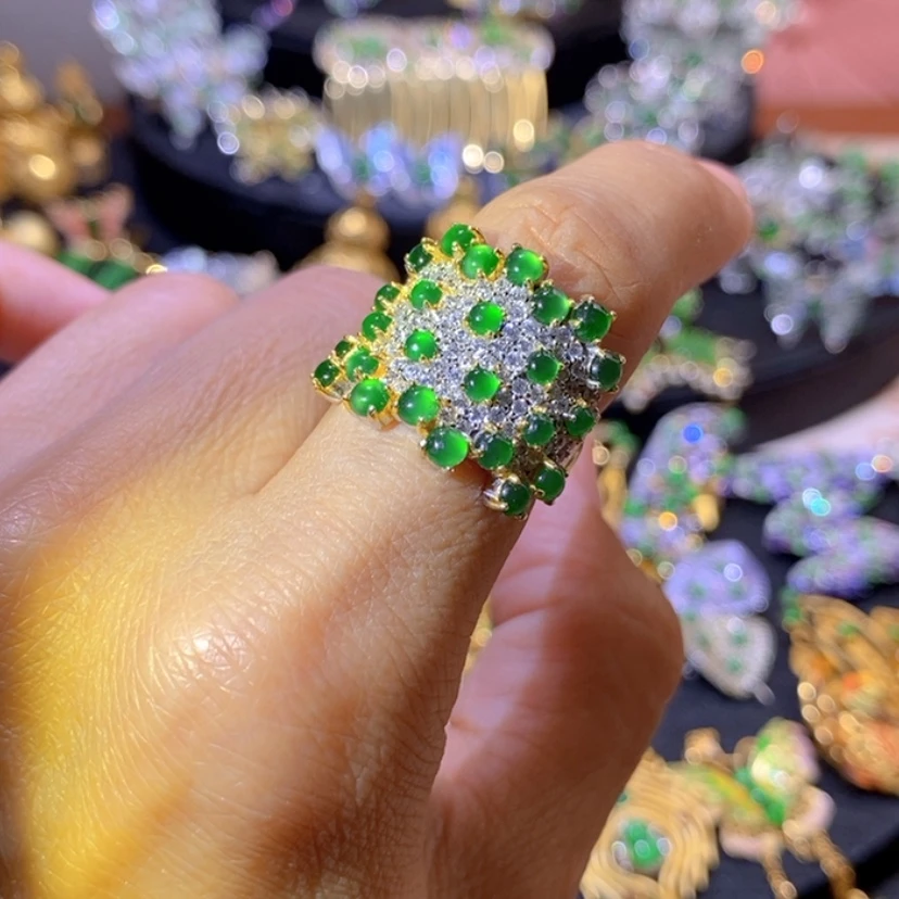 【闪购商品】银S925镶嵌挂件翡翠