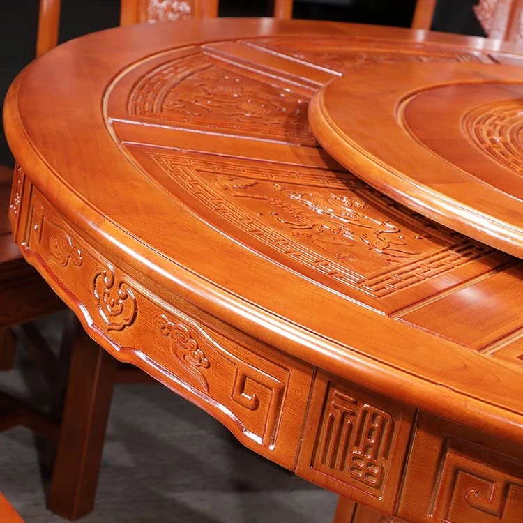 微乐淘餐厅实木餐桌椅家用组合差价专属链接