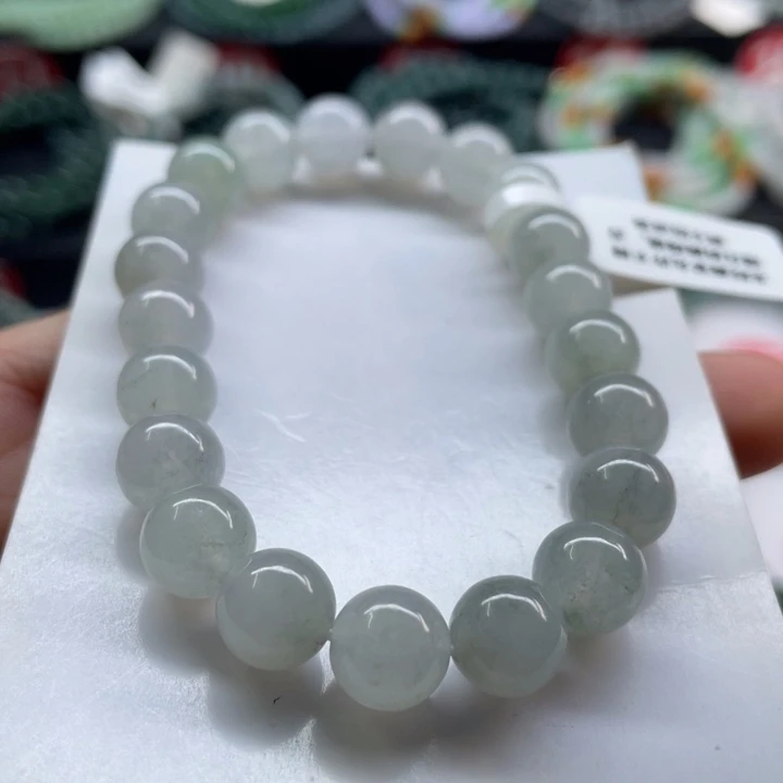 未镶嵌手链翡翠卡8.9