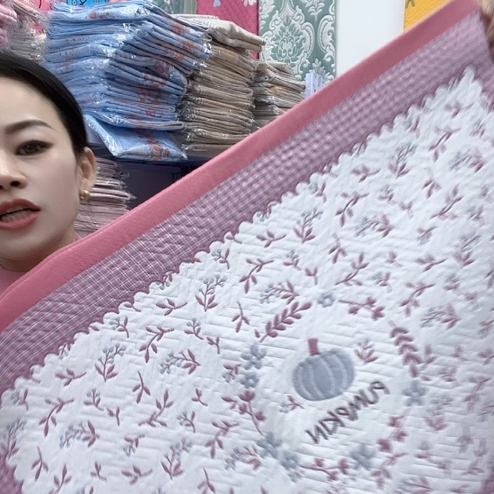 棉粉色小南瓜纯棉