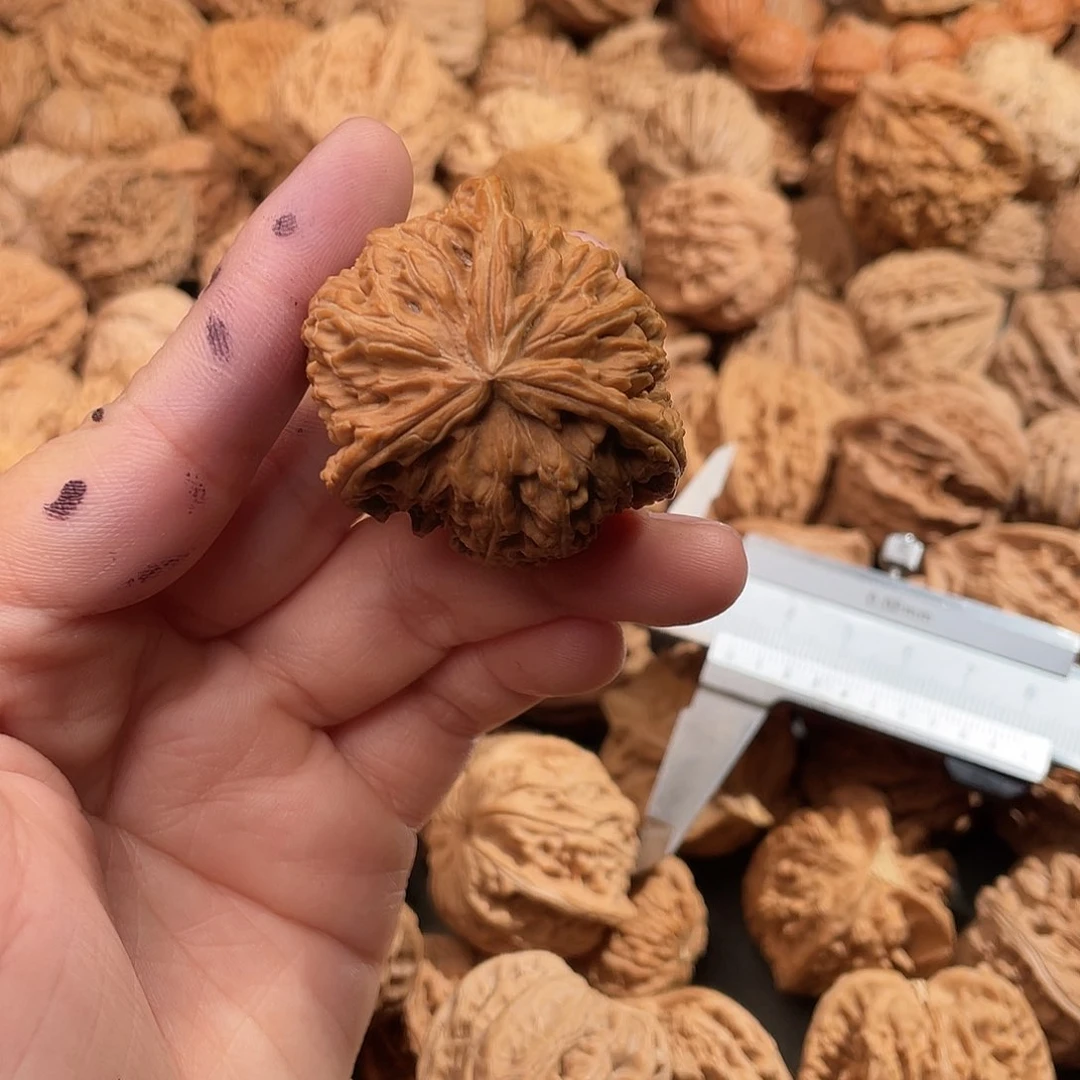 文玩核桃吊坠大*哥白狮子三根筋