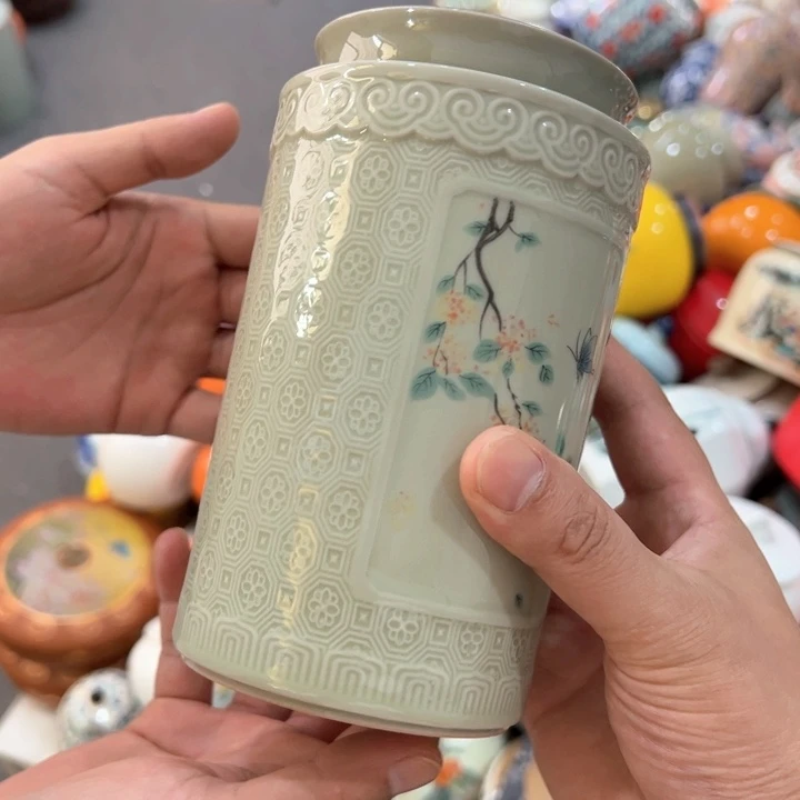 瑕疵福利品陶瓷茶叶罐