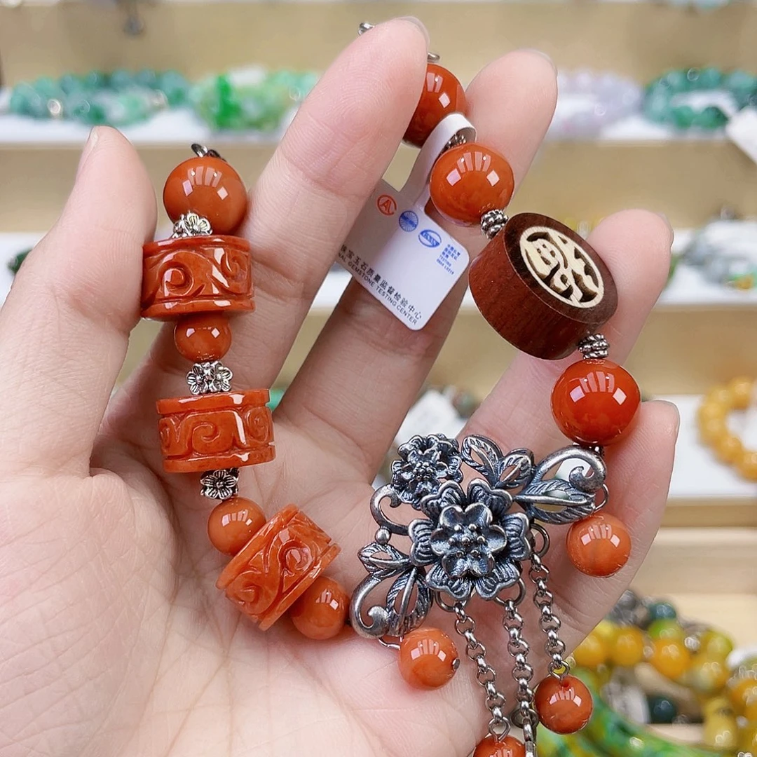 王***语未镶嵌手链翡翠手链