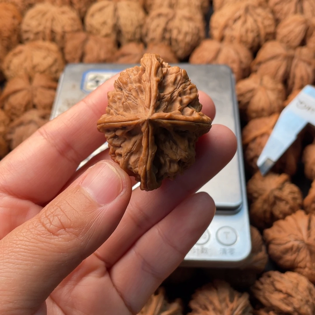 把件文玩核桃44玉玺四棱