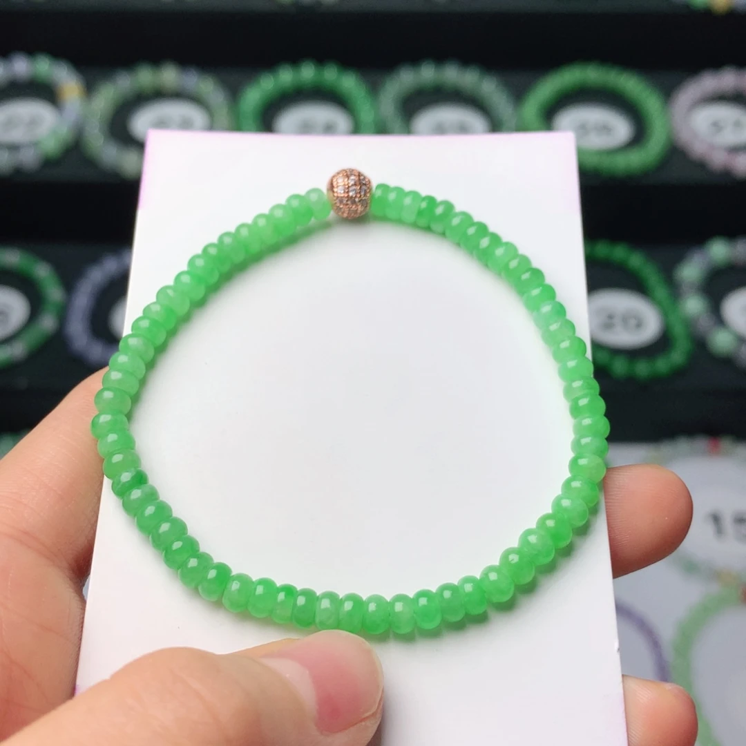 翡翠未镶嵌手链翡翠