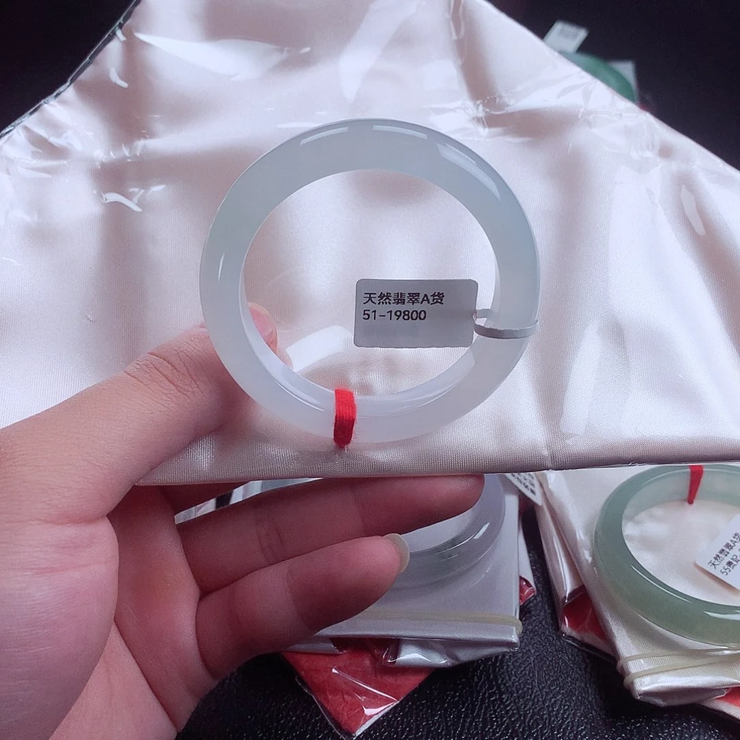 翡翠未镶嵌手镯缅甸翡翠天然手镯