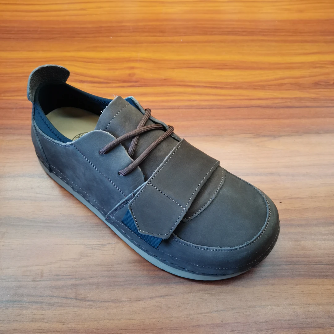 真皮软底丑萌鞋平底复古《单鞋》男休闲时尚鞋，皮鞋码下单