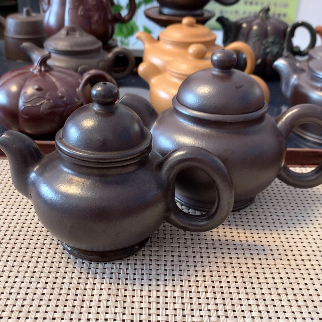 不***哦紫砂茶壶宜兴原矿石红150cc