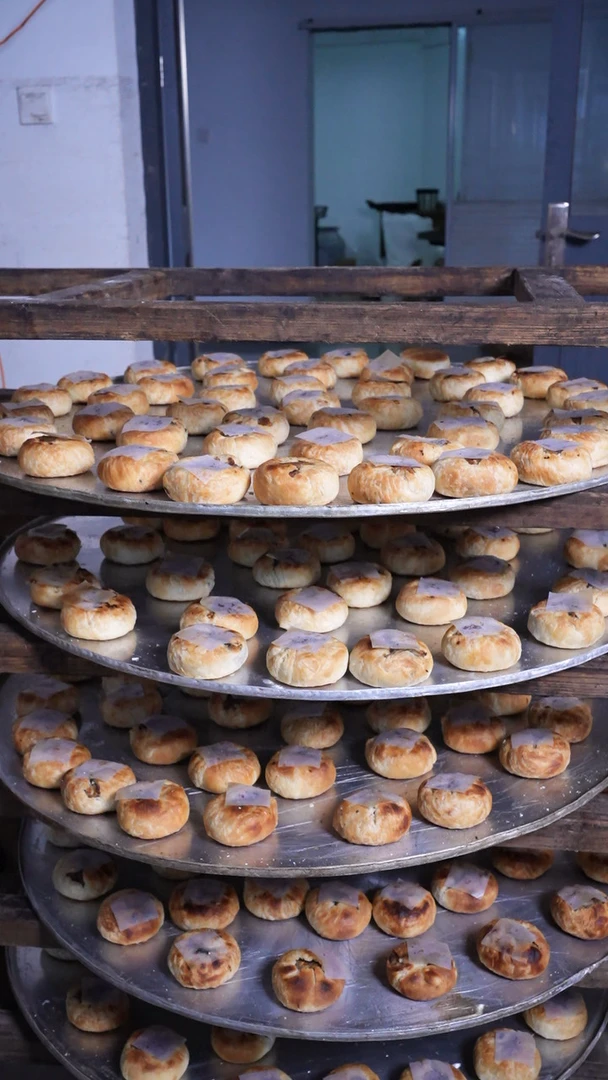 月饼土做月饼正宗土烤月饼