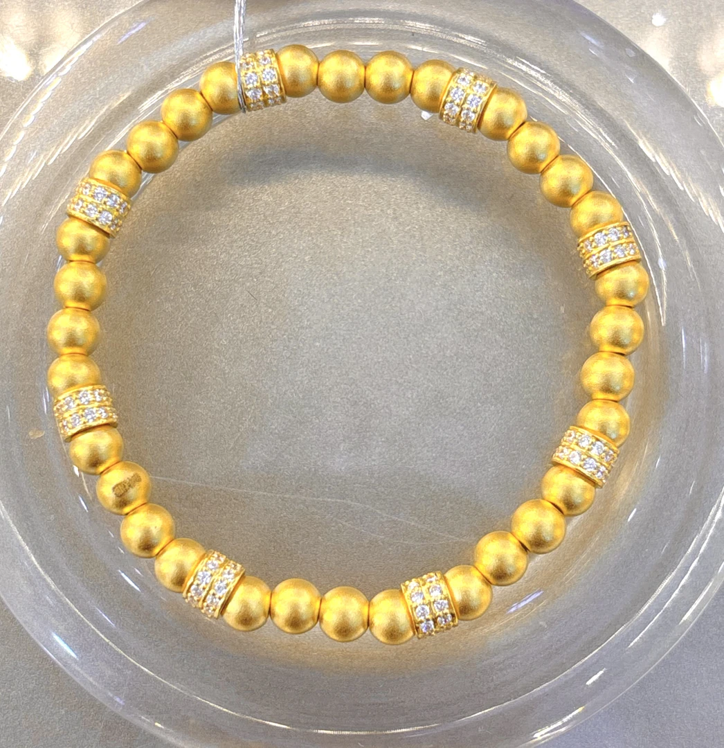 2足金臻选手链18.6g