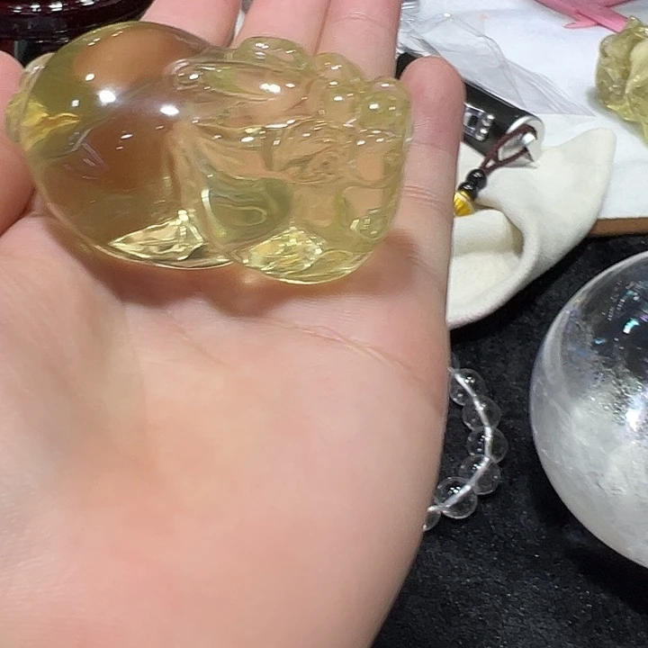 珠宝半成品未镶嵌水晶摆件
