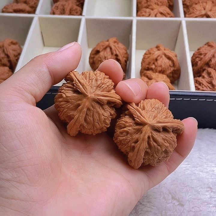 文玩核桃把件十**口三棱