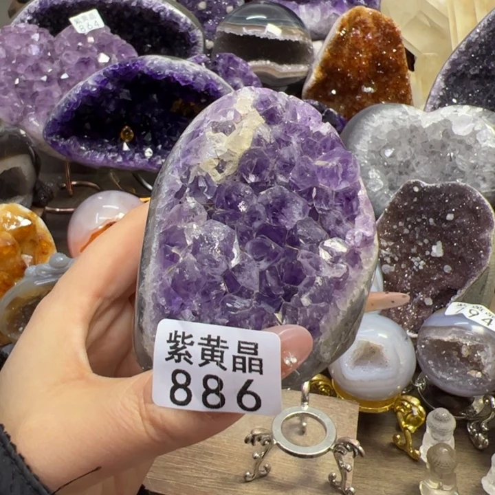 未镶嵌大型摆件（非配饰）紫晶886