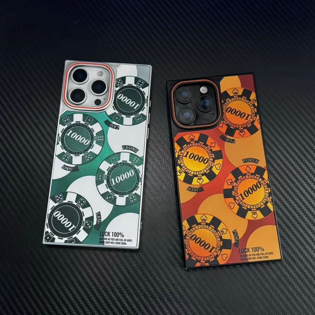 勋章磁吸方形手机壳苹果17promax/16适用iPhone15/14情侣13原创12