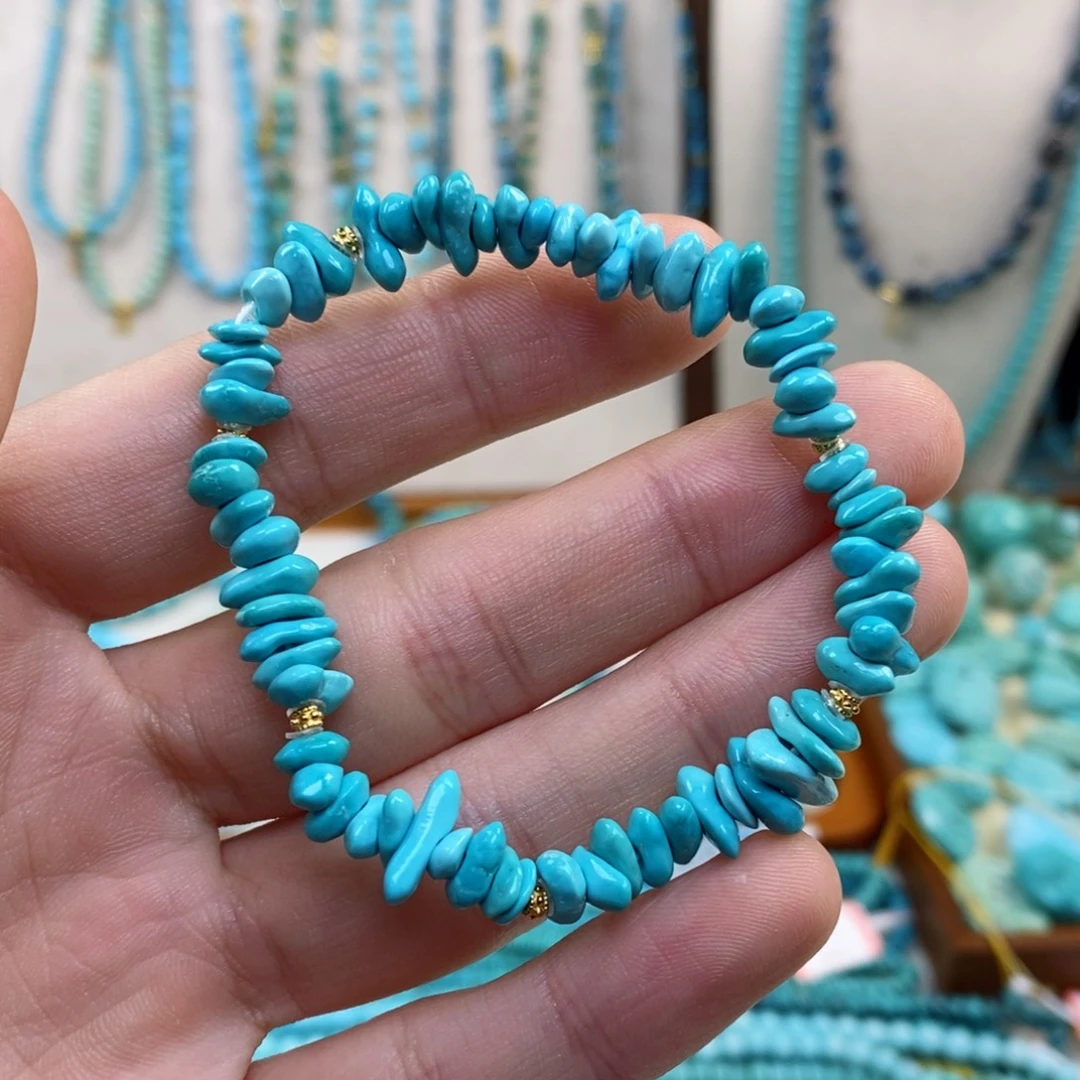 绿松石未镶嵌手串