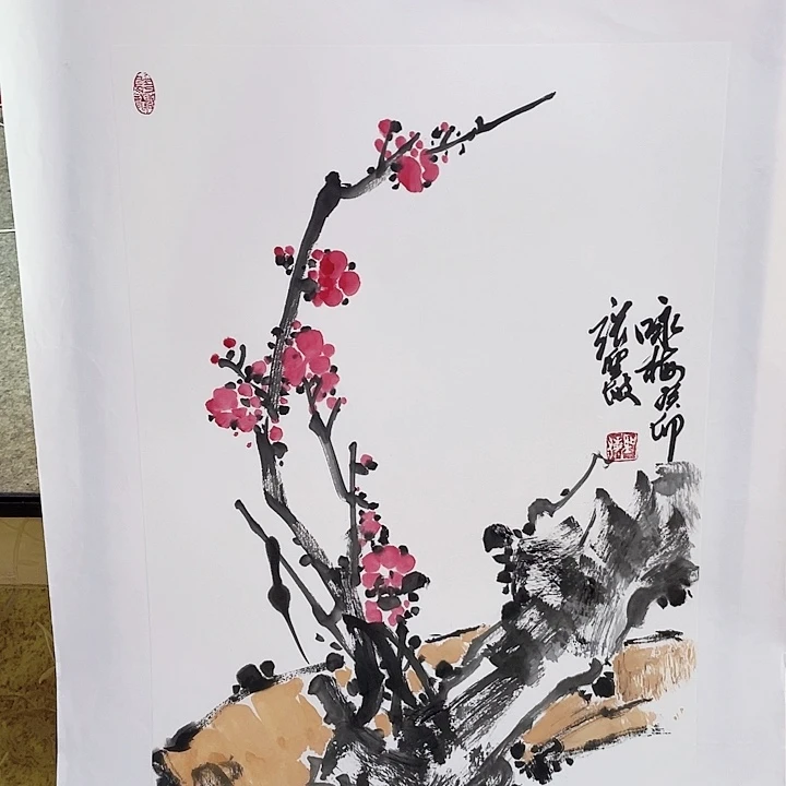 国画张圣敏先生纯手绘作品