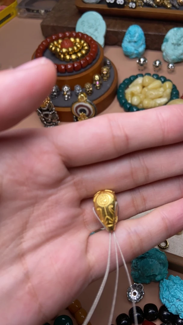 925银银制品 1号三通10mm博古一个配饰啊啊啊啊