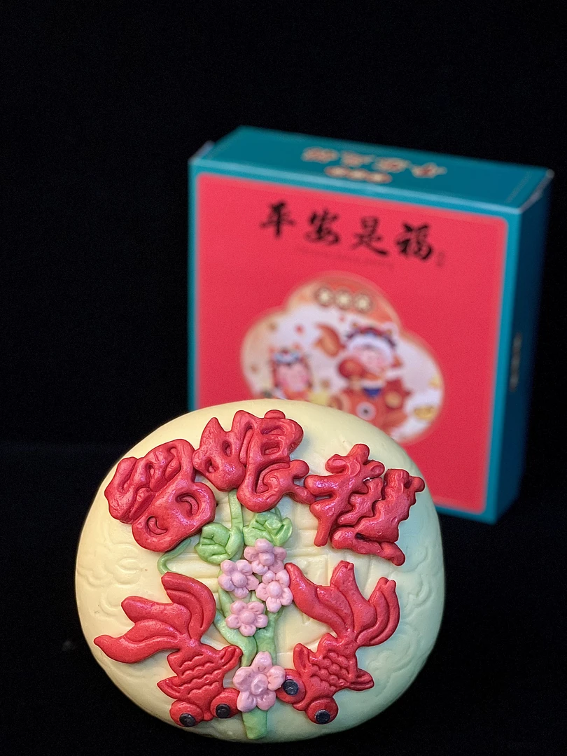 【羚羊妈妈】闰月留娘糕留爹鱼送父母礼物山东花馍