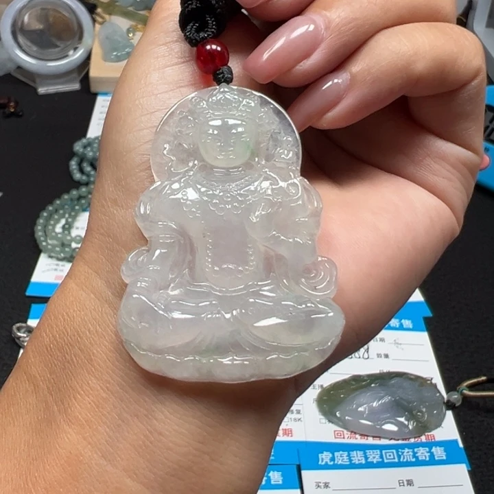 颈饰未镶嵌翡翠天然A货缅甸翡翠