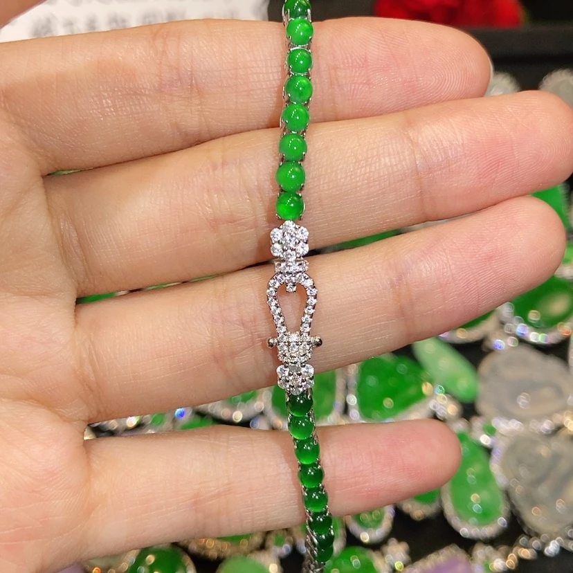 【闪购商品】未镶嵌手链翡翠天然翡翠
