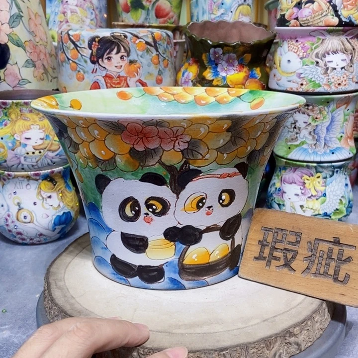 景德镇艺术手绘作品
