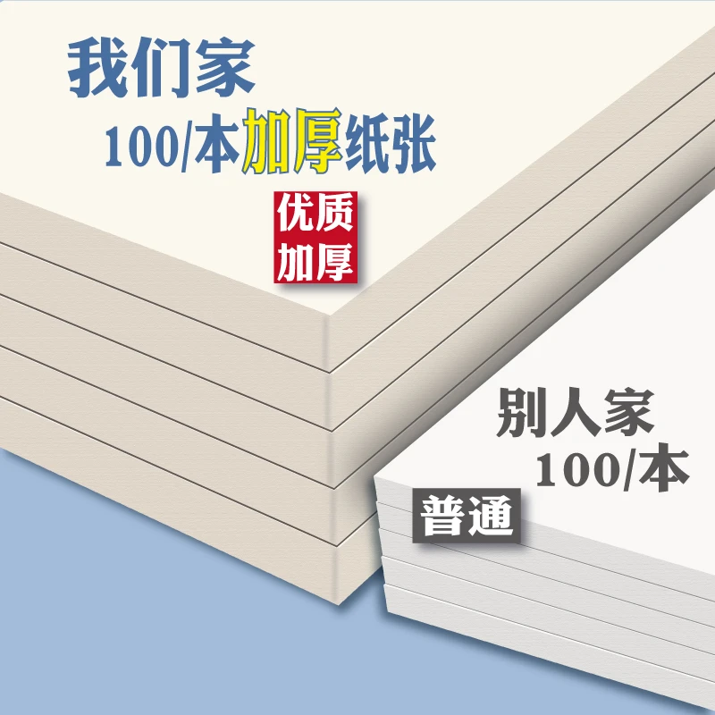 草稿本草稿纸小学生初高中大学生考研空白演验算纸