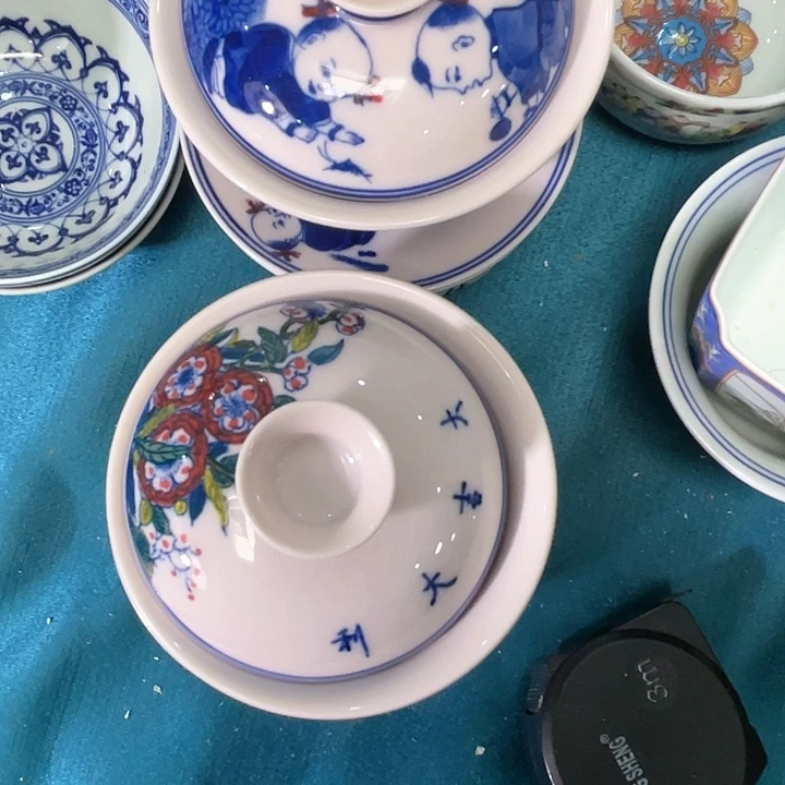 景德镇陶瓷主人杯13344