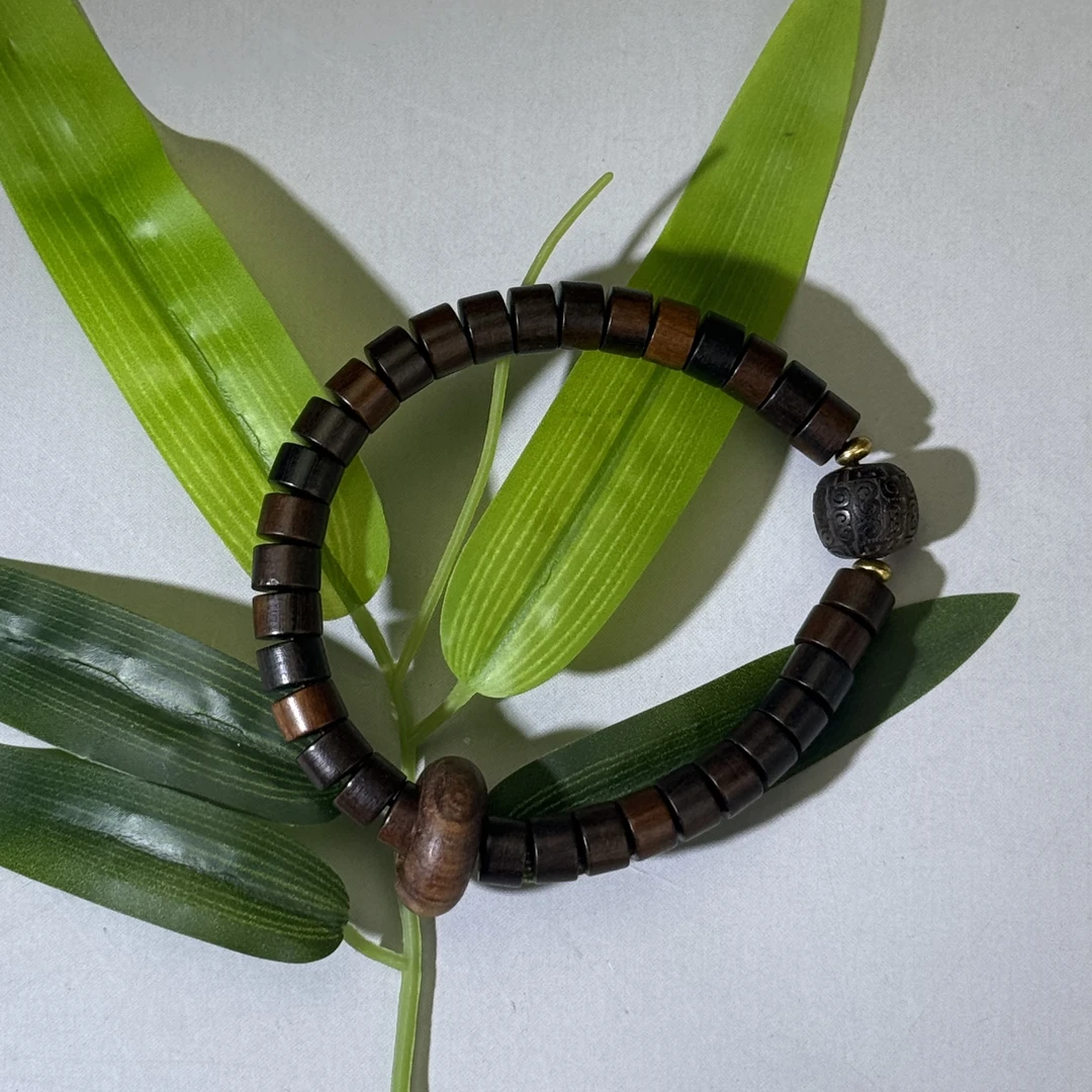 【尚御阁】ph木质环环相扣檀桶珠手串