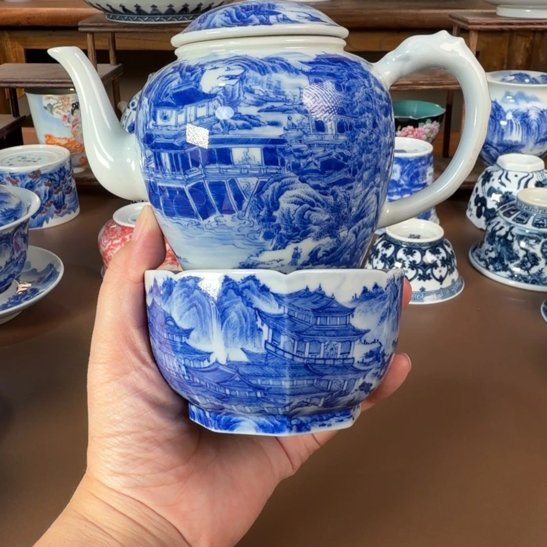 玩***哥景德镇陶瓷手工手绘