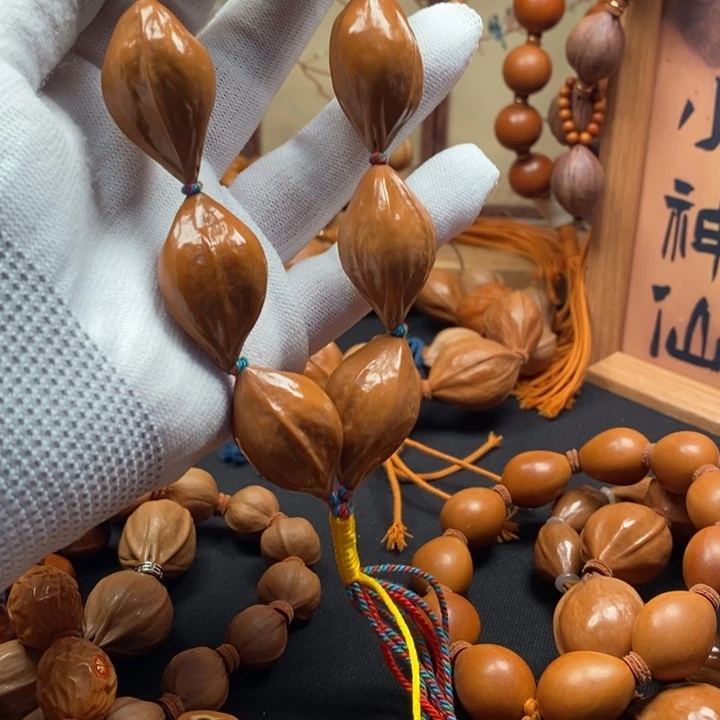 橄榄核手串/手链2.1蒜头手持