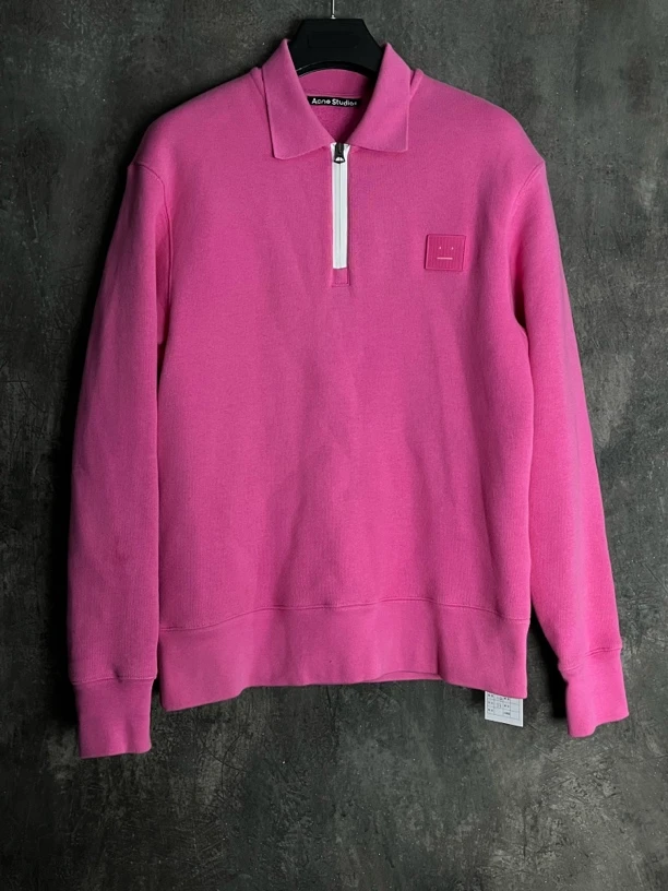 全新未使用 Acne studio M码*1/笑脸polo领卫衣/03956