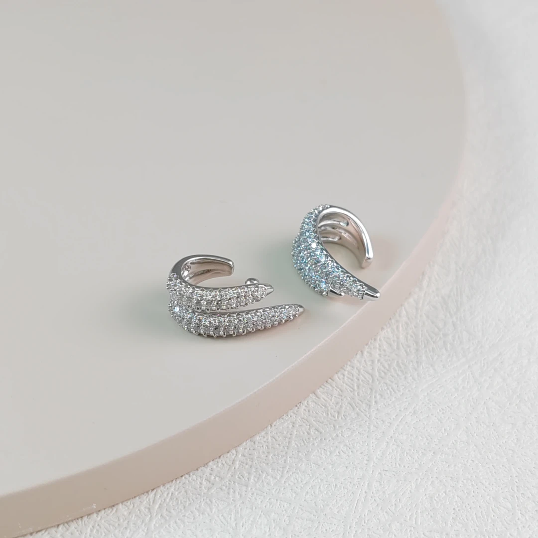 XUPING/旭平首饰 合金合成锆石耳饰 【潘生福利】  GD X001062387