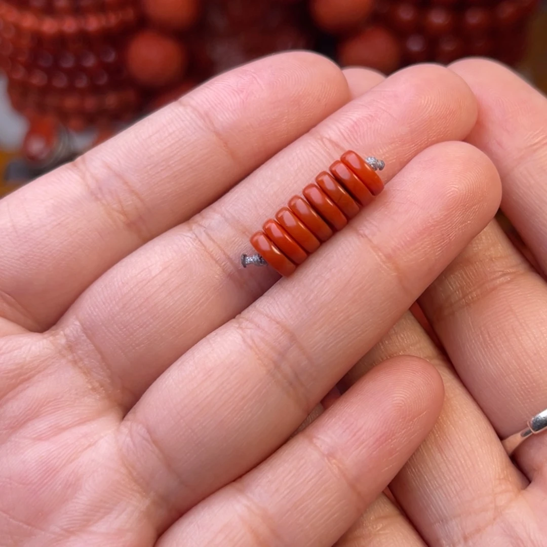 南红玛瑙天然保山隔片7✖️2尺寸未镶嵌