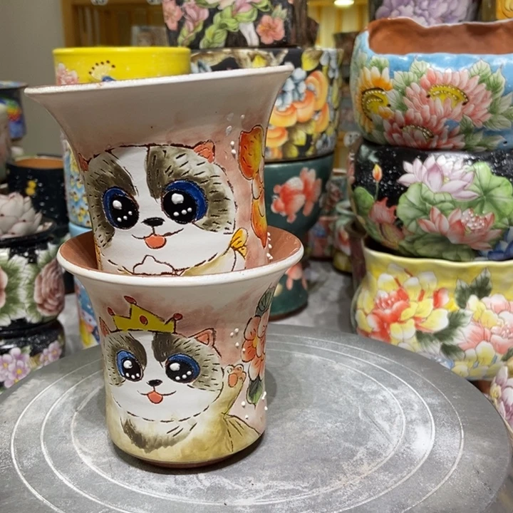 景德镇艺术手绘作品