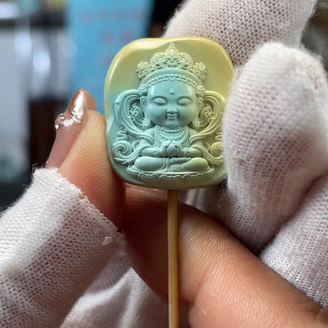未镶嵌绿松石挂件