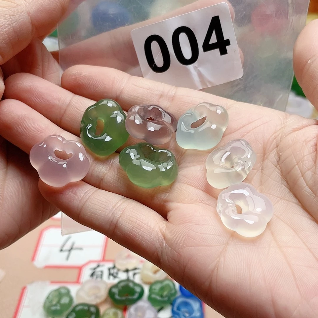 合金颈饰玛瑙/玉髓忆*烟