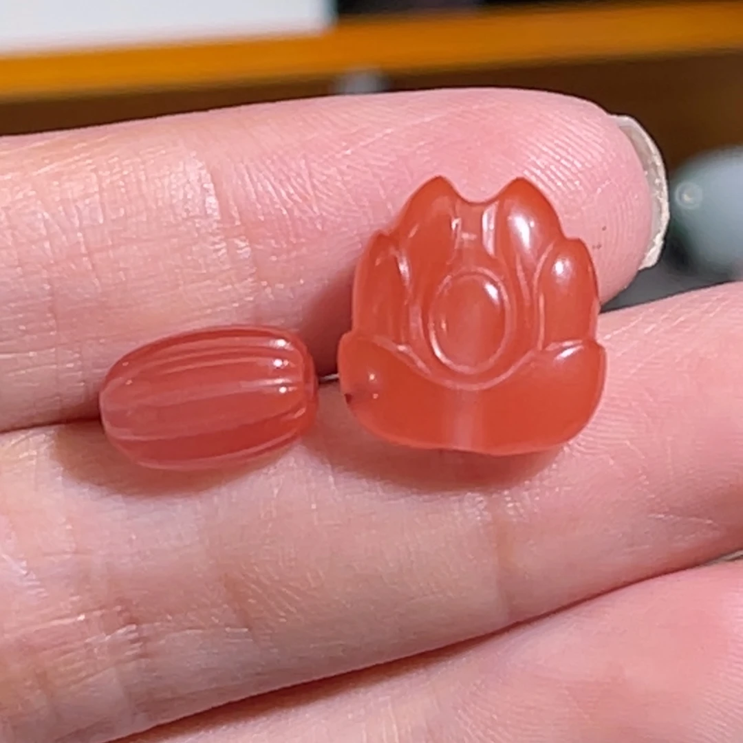 南红玛瑙未镶嵌活动套装不退换